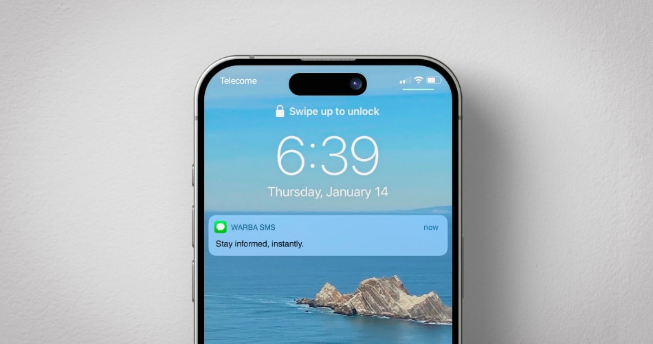 خدمة الرسائل القصيرة SMS